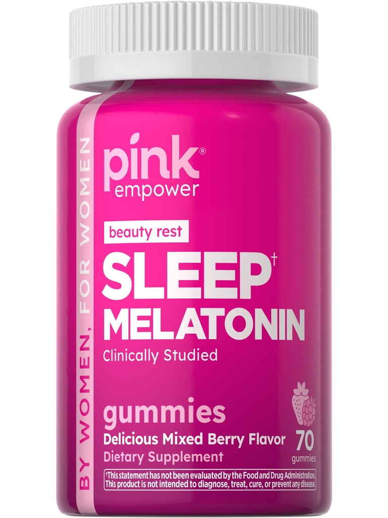 PINK Melatoniini Gummies 10mg ... Max Potency...