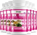 GreeNatr Herbal Menopause Support Complex Hot Flashs, Night Swats & Mood Swings Relief. Edistää tasapainotettu hormonitasot - musta Cohosh, Dong Quai, lakritsi juuri & kelp lehdet (12 pullot)