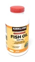Kirkland Signature Fish Oil Concentrate med Omega-3 Fatty Acids, 800 Softgels, 1000mg