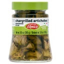 FRATELLI D'AMICO - chargrilled Artisokat, Quartered in Oil, Grillattu, Napoli Style, 9.9oz (280g) EI-GMO