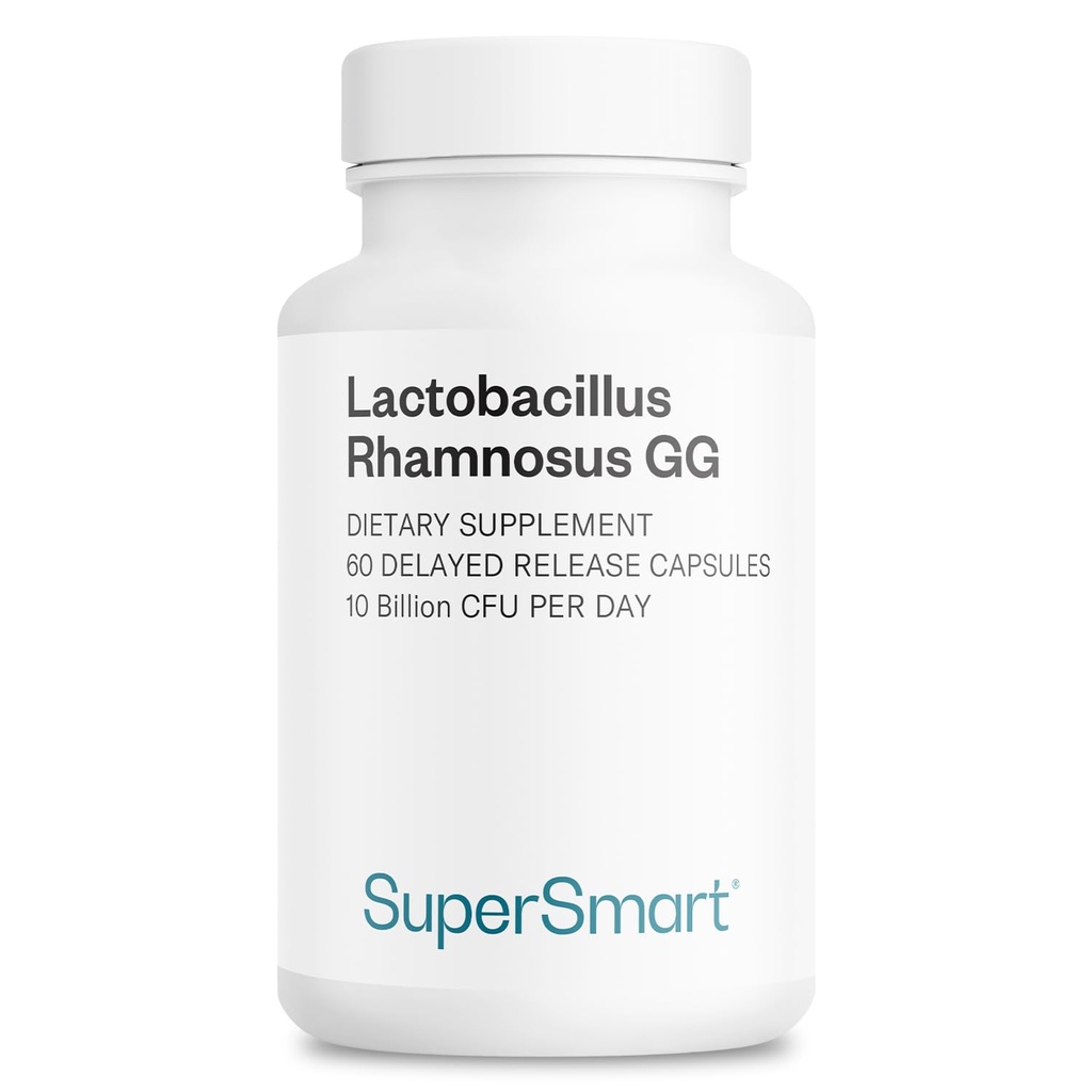 Supersmart Lactobacillus Rhamnosus GG 10 miljardia PMY/ vrk (LGG Probiootti ja inulin) - L. Rhamnosus Supplement .