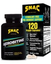 SNAC Aerobitine - Stimulant Free Pre-Workout Supplement Maximum Endurance. Typpioksiditehoste, parantaa veren virtausta, vähentää väsymys ja termogeeninen edut. 120 Kasviskapselia