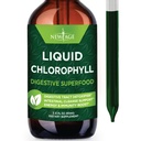 NEW AGE Chlorophyll Liquid Drops - Natural Concentrate - Energy Booster, Digestion och Immune System Supports, Internal Deodorant, Liver Function - (2 Fl Oz (Pack of 1)