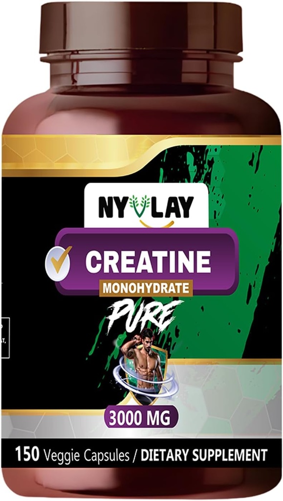 Kreatiini Monohydraatti 3000 MG 150 kapselia 