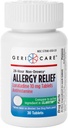 GeriCare Loratadine 10 mg ei-Drowsy 24- tunnin Allergian lievittäminen, antihistamiini Allergia / Sinus Support Tabletit Runny Nenä, Aivastelu, kutina, 30 Count, 1 Pack.