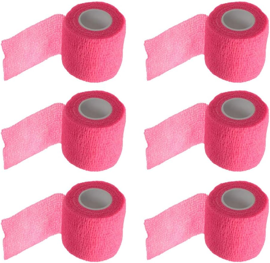 PUPPORT 2 tuuman X 5 Yards Self Adherent Cohesive Wrap Wandges Adhesive Haavat Vahva Elastinen ensiapunauha urheiluranne nilkka 6 kreivi