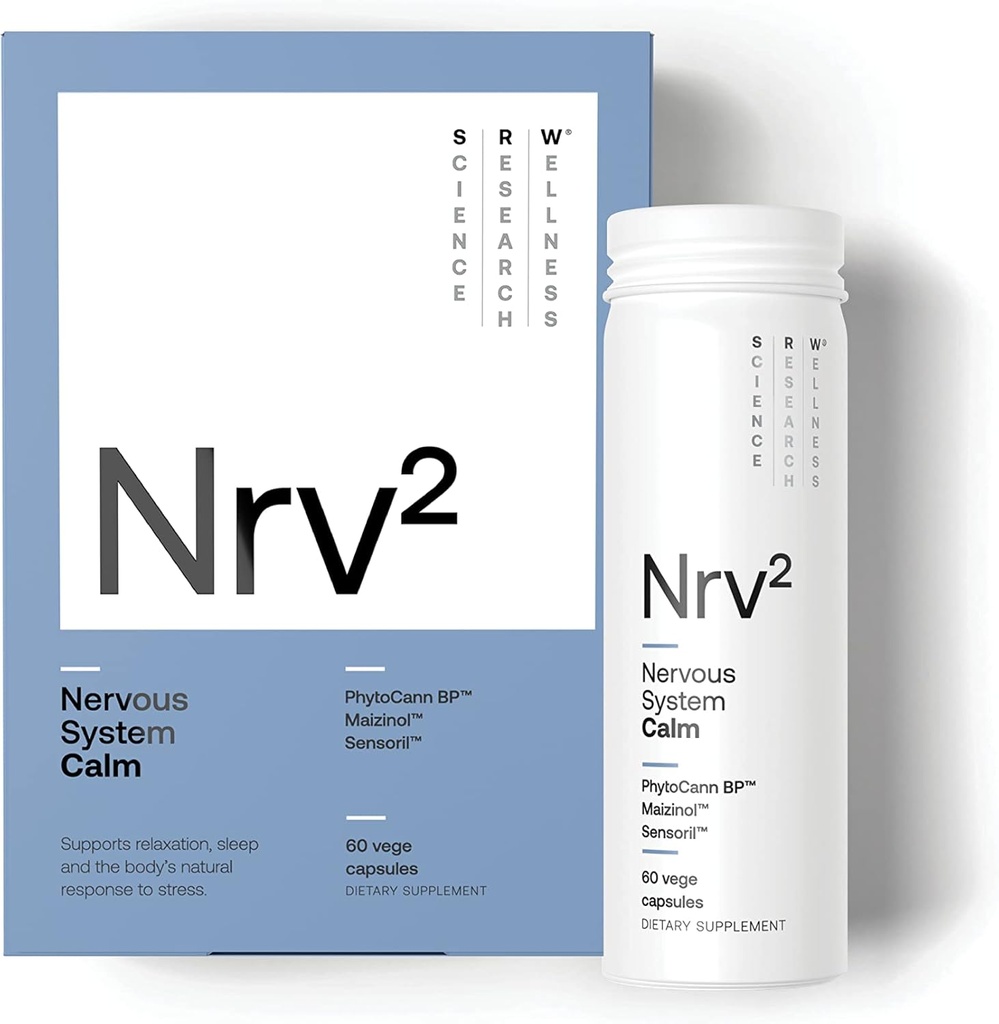 SRW Laboratories Nrv2 Rauhoitu. Stressi- ja unilisä. Stressi- avustus täydentää.
