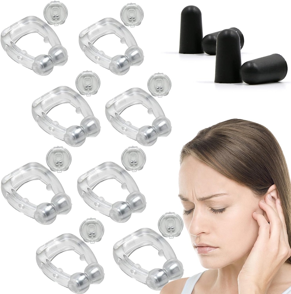 Tinnitus Relief for Rening Ears, Acupeace Tinnitus Relief Device, Acupeace Anti Tinnitus Relief Ear Clip, Device for Stop Earing (4 paria)