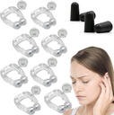 Tinnitus Relief för Ringing Ears, Acupeace Tinnitus Relief Device, Acupeace Anti Tinnitus Relief Ear Clip, Enhet för Stop Ear Ringinging (4Pairs)