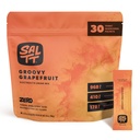 SALTT Elektrolyytit Kuiva-aine Maku Drink Mix - Groovy Greippi - 30 Hydration Packets - Magnesium, Kalium, Natrium, Trace Minerals - Zero Sugar & Gluteeniton - Matkailu Essentials