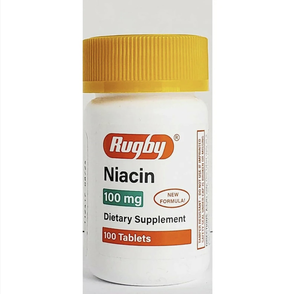 Erikoispakkaus 5 - NIACIN TAB 100MG Rugby 100TB Watson Labs, INC (PSI) NO Post