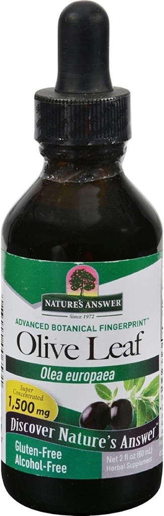 Luonnon vastaus Oleopein Olive Leaf, edistää yleistä hyvää terveyttä ja hyvinvointia * Alkoholiton, Gluteeniton & Kosher (2 Fl Oz (paketti 2))