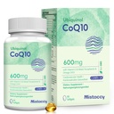 CoQ10 600mg Softgels | Hög Absorption CoQ10 Ubiquinol Supplement | Reducerad form förbättrad med vitamin E & Omega 3 6 9 | Antioxidant Powerhouse bra för hälsa | 60 Softg