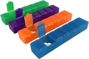 USA Merchant - 7 Day Pill Box Small med Snap Close Lids - Weekly Pill Organizer 4 Times a Day eller 28 Day Dispenser - Kommer med 4 Separata 7 Day Pill Containers för vitaminer, tillägg och medicin