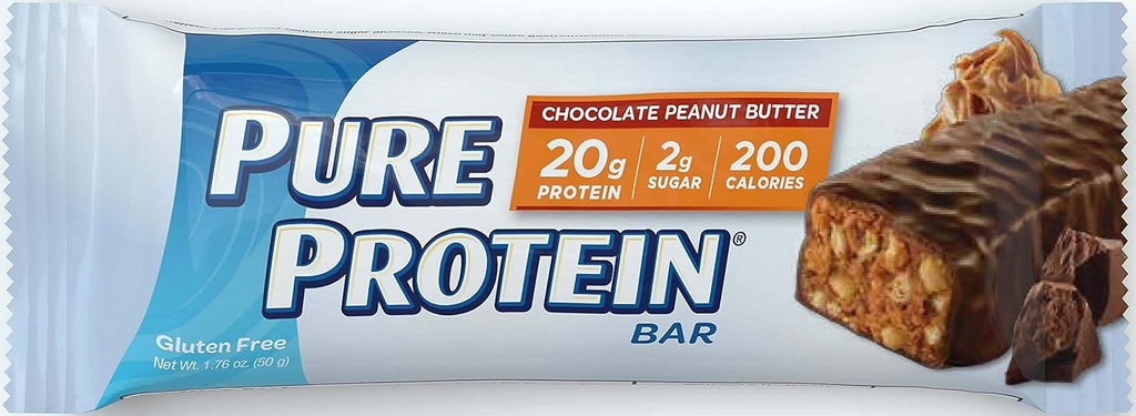 PURE PROTEIN Pure proteiinipatukka, 6 (50 g) baaria, suklaamaapähkinävoi