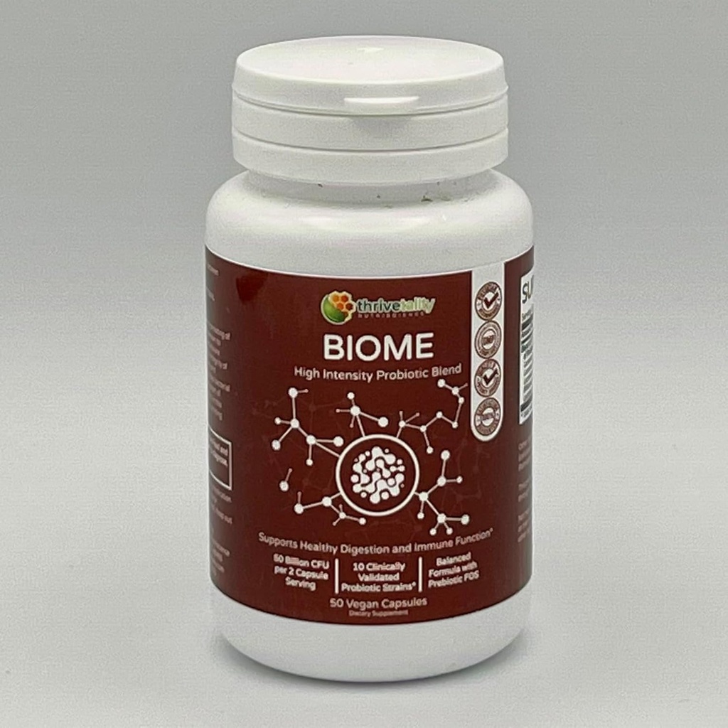 BIOME High Intensity Probiootti Blend by Thrivetality 