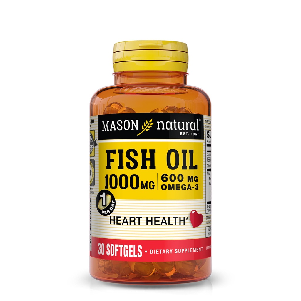 FISH OIL 1000MG SUPER OMEGA-3, 30-räkna Softgels