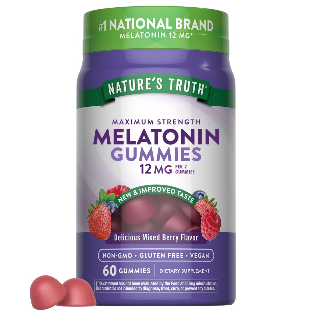 Nature's Truth Melatoniini Gummies 