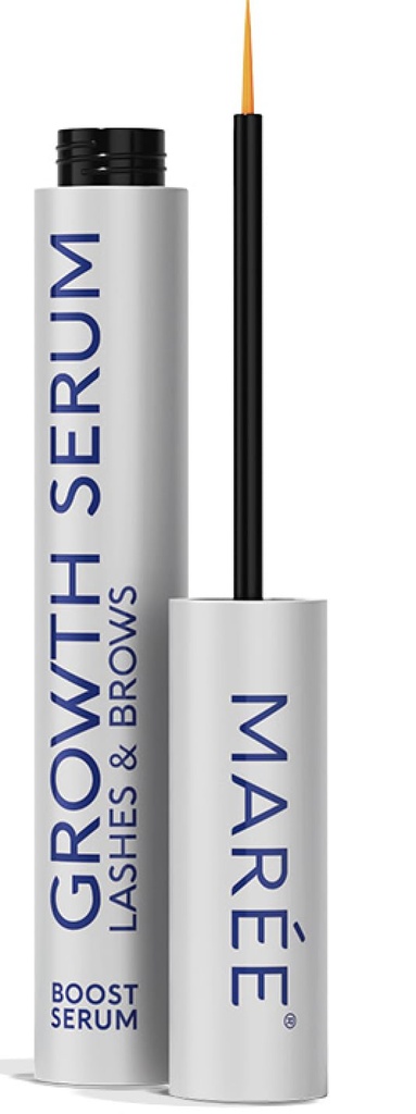 MAREE Eyelash Primer för ögonfranstillväxt - Avancerad ögonfrans Primer för att växa fransar och surfar - Hyaluronsyra, Biotin, Peptides & Vitaminer för tjockare, längre ögonfransar och ögonbryn - Suero de Pestañas