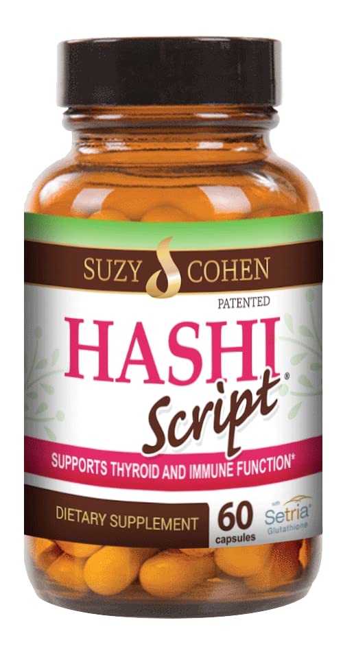 Script Essentials HashiScript Kilpirauhasen ja Immuunin tuki Formula Catalase ja Glutatione - Suzy Cohen