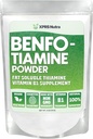 XPRS Nutra Benfotiamiini Powder (Thiamiini) - rasvaliukoinen Happy Heart Tiamine Supplement - Advanced B1-vitamiini Benfotiamiini kognitiivinen Boost - vegan Friendly Benfotamiini Powder (4 Ounce)