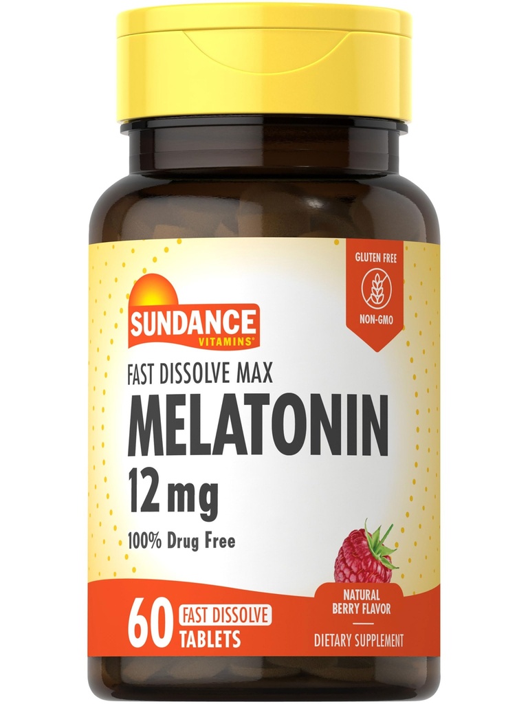 Sundance Melatoniini 12 mg 