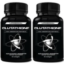 850mg Liposomal Glutathione Supplement | 120 Total Liposomal Softgels | Antioxidant Supplement w / Gluta-IVTM, 100X Absorption över pulver Glutathione