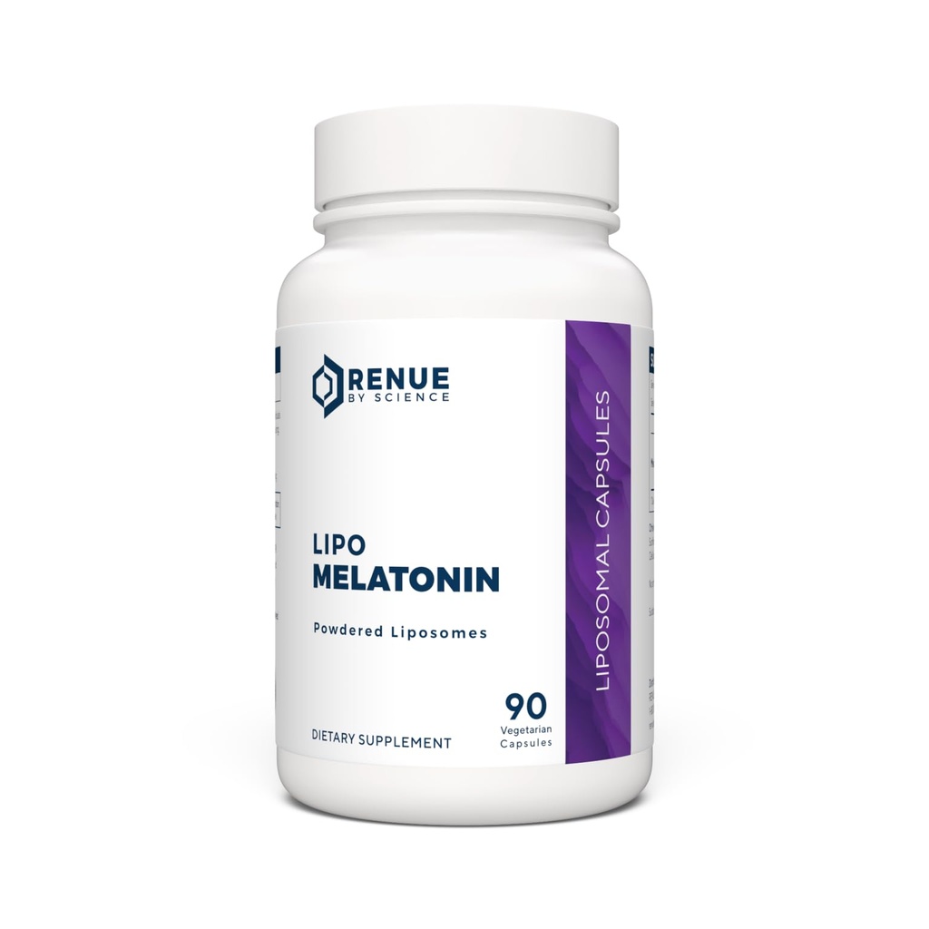 Renue By Science Melatoniini ... Liposomal Melatonina Supplement ... 90 High Strength Melatoniinikapselit... 1 mg Melatoniini per tarjoilu.
