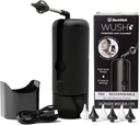 Wush Pro By By Black Wolf- Deluxe Water Powered Ear Cleaner- turvallinen ja tehokas- Electric Triple Jet Stream 3 paineasetukset korvavahaa rakentaa korva vahanpoisto Kit- vesitiivis USB Ladattava