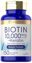 Carlyle Biotin 10000mcg ... 150 kapselia...