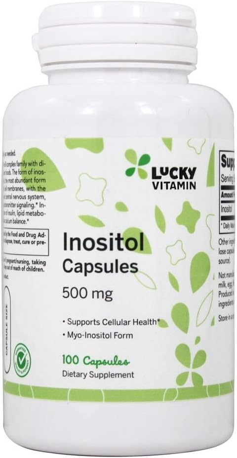 Lucky Vitamin - Inositoli Cellular Health 500 mg. - 100 kapselia
