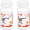 Rugby Ultra Strength Simeticone Gas Relief 180 mg - Suurin kaasu helpotus aikuisille - Voi auttaa oireita ilmavaivat, turvotus, kaasun täyteys - 60 Softgels (2 pakkaus)