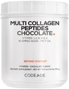 Koodaus Multi Collagen Chocolate Protein Powder - Hydrolysoitu naudan kollageeni Peptides, 5 kollageenityypit & MCT Oil - Collagen Creamer, Chocolate Collagen Peptides - Proteiini Shakes - ei-GMO - 18.17 oz