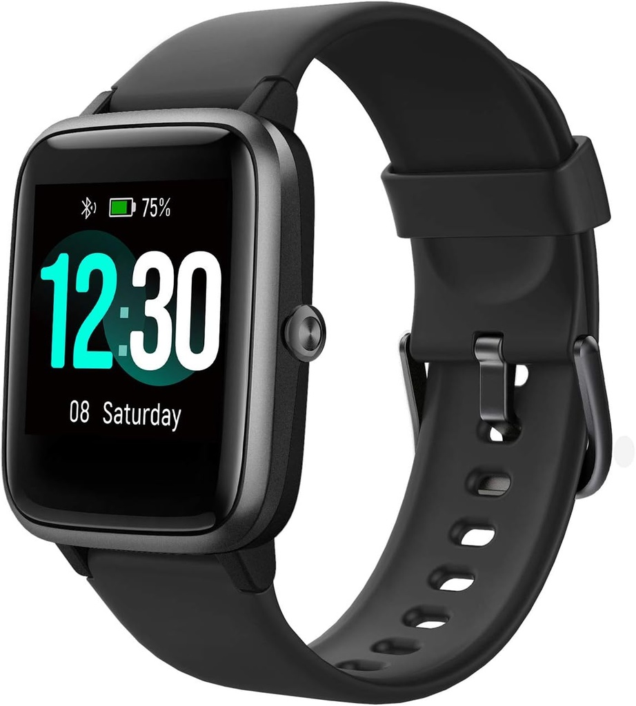 Fitpolo Fitness Tracker kanssa Heart Rate Monitor, Smart Watch 1,8 tuumaa Väri Touch Screen IP68 Vedenpitävä vaihe Calorie Counter uni seuranta pedometri kellot Activity Tracker naisten miesten