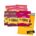 Honey Stinger Organic Energy Chews - Variety Pack - 12 greve - 4 av varje smak - Chewy Gummy Energy Source - Cherry Blossom, Fruit Smoothie & Pomegranate Passionfrukt - Plus Sticker och Polybag