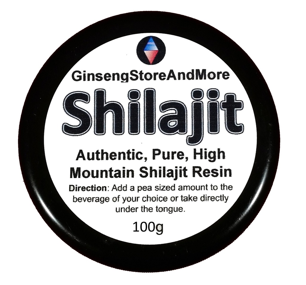 1000 Servings Shilajit (100g), Authentic, Pure, High Mountain Shilajit Resin | Fantastisk källa till fulviskt syra, spår mineraler, öka energi, bra för män och kvinnor