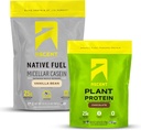 Nousu Casein Protein Powder Vanilla Bean 2 Lb & Plant Protein Powder Chocolate 18 Tarjoukset