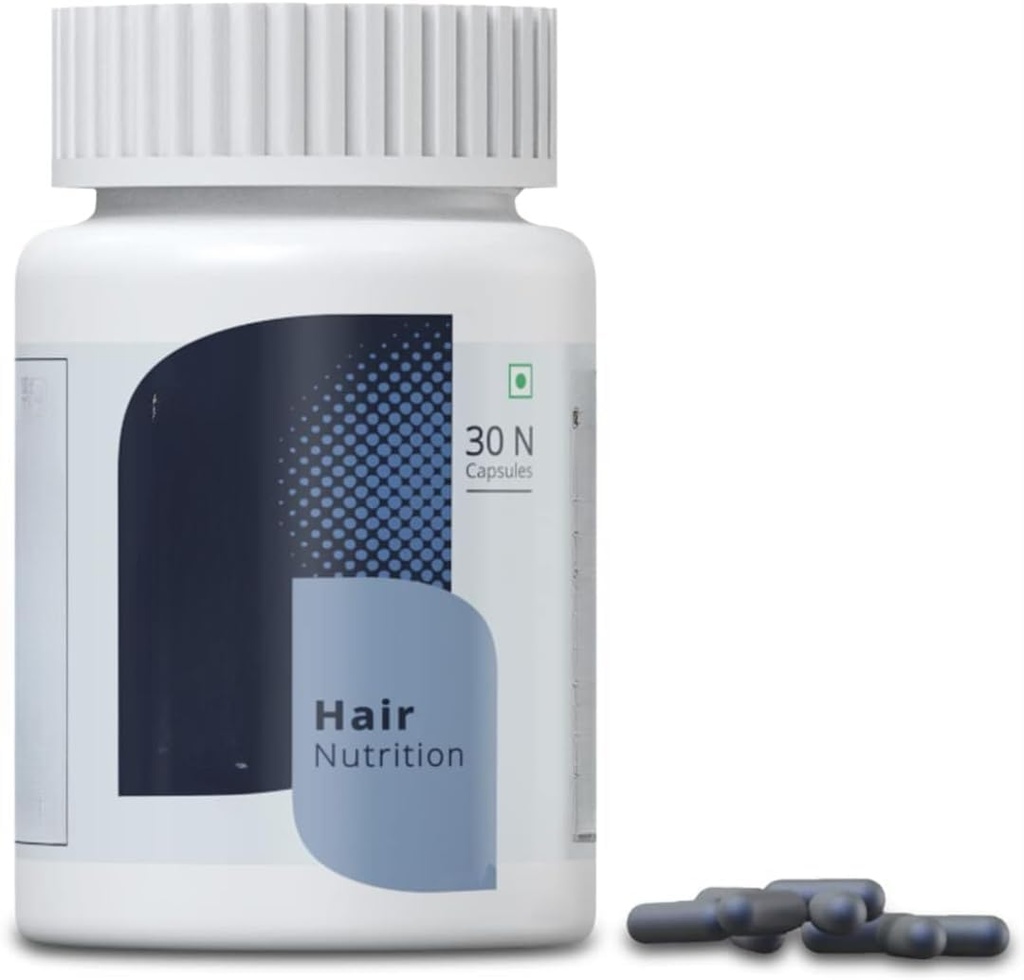 Hiusten ravitsemus täydentää Biotiini, vitamiinit, mineraalit, Aminohapot ja DHT Blockers hiusten kasvua, ravinto, vahvistaa ja vähentää hiusten putous miesten ja naisten - 30 Veg kapselit (1 kuukausi)