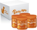 Zesty Paws Allergia Immuuni täydentää koirille Lampaan Omega 3 Wild Alaskan Salmon Fish Oil & EpiCor + Ruoansulatus Prebiootit & Probiootit - Anti kutina & ihon Hot Spots - 90 Count, 4 Pack