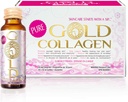 GOLD COLLAGEN Pure - Collagen täydentää naisille ja miehille Biotiini hiusten kasvua, ihon ja kynsien - Anti ryppy immuunijärjestelmän Booster hyaluronihappoa, C-vitamiinia, B6 ja sinkkiä, 1 pakkaus 10x50 ml