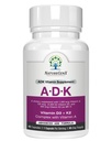 ADK Vitamin Supplement 5000 IE - High Potency Vitamins A, D3 och K2 för benhälsa och kalciumabsorption | Glutenfri vitamin ADK Supplement, 60 Day Supply, 60 kapslar