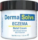 Dermasolve Full Body Eczema Relief Lotion Cream - Flare Control Therapy Balm som skyddar, återfuktar och reparerar hudbarn, spädbarn och vuxna - Steroid Free (4 Fl Oz, 1)