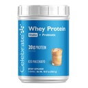 Juhlita vitamiinit Rebuild Protein Powder probiootit & Prebiootit - 20g Whey Isolate Protein, High Fiber, Post Bariatric Surgery Potilaat - Iced Macchiato (15 Servings)