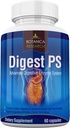 Digest PS: Avancerad Digestive Multi Enzymes Support Supplement - Daglig Essential Digestion System Cleanse: Bromelain, Lipase, Amylase, Lactase, Protease, Pectinase, Peptidase Vegetarian Capsule Pills