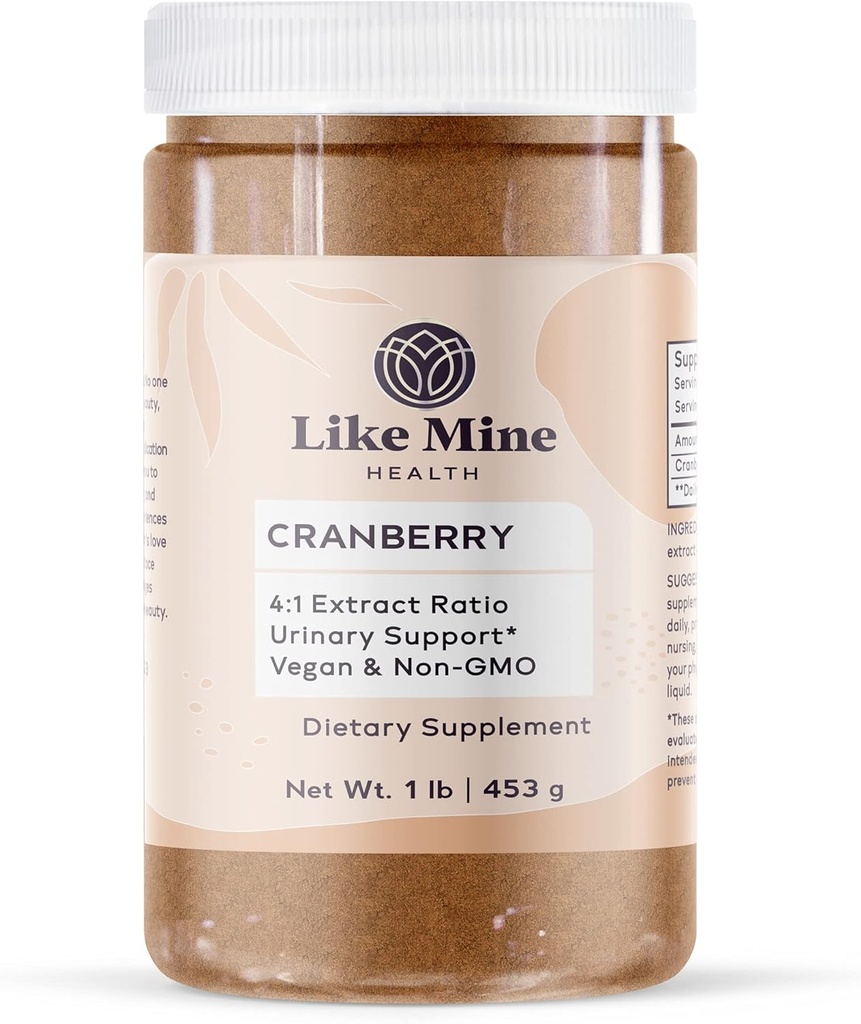 Kuten Mine Cranberry Extract Powder (1 lb) Vegan & non- GMO, 4:1 Uutesuhde