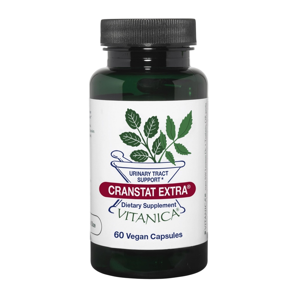 Vitanica Cranstat Extra, virtsateiden tuki, vegaaninen, 60 kapselia