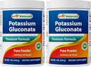 Best Naturals Kaliumglukonaatti 1lb jauhe (1 LB (Pakki 2))