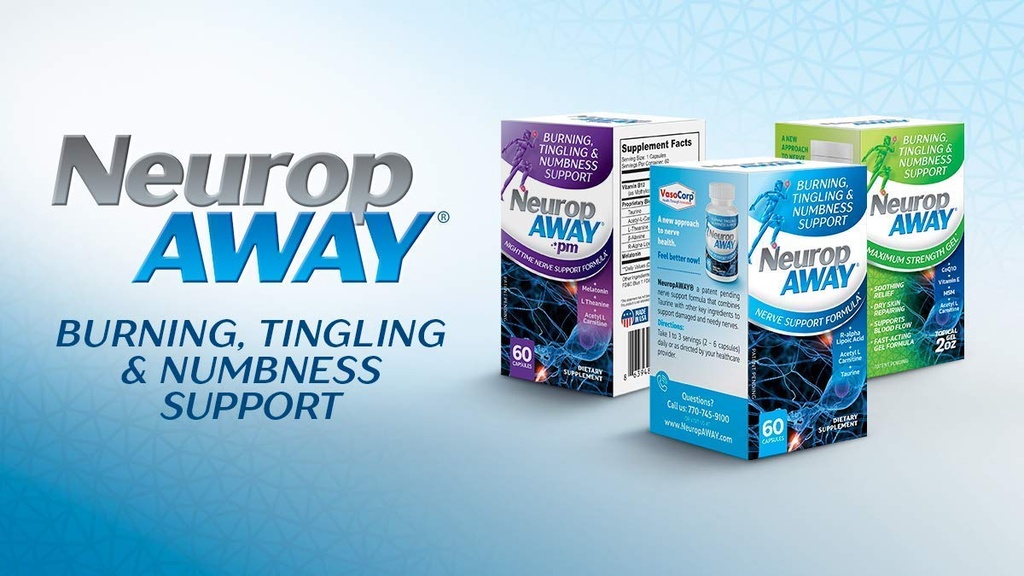 NeuropAway Neurop Daytime Nighttime & Topial Gel Bundle
