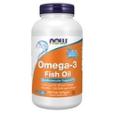 Nu livsmedelstillskott, Omega-3 180 EPA / 120 DHA, molekylärt destillerad, kardiovaskulärt stöd *, 200-fisk Gelatin Softgels,Packaging kan variera