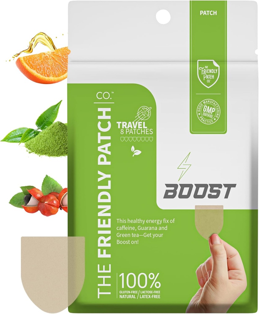 Friendly Patch Boost Patch - Travel 8 Pack.